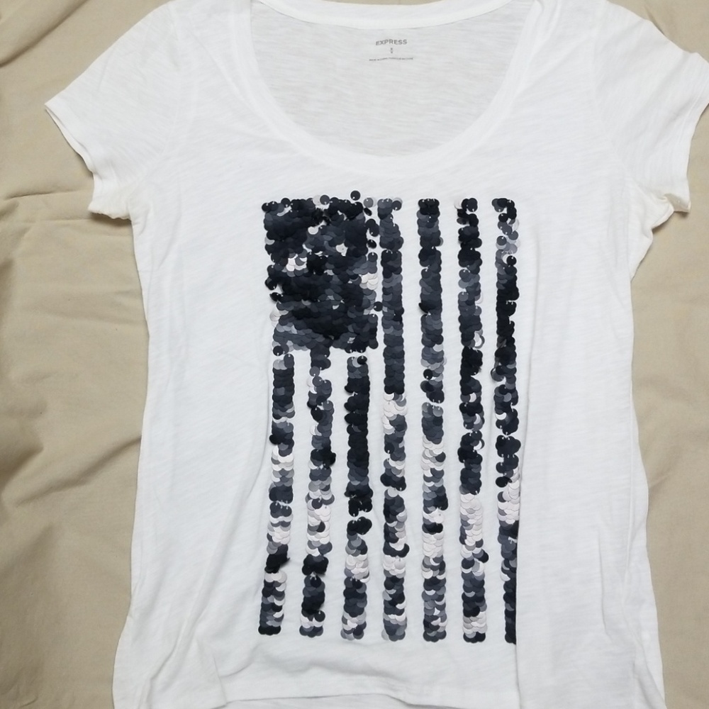 USA sequin tshirt